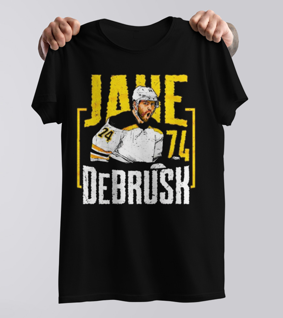 Jake DeBrusk 74 Boston Hockey Player T-Shirt