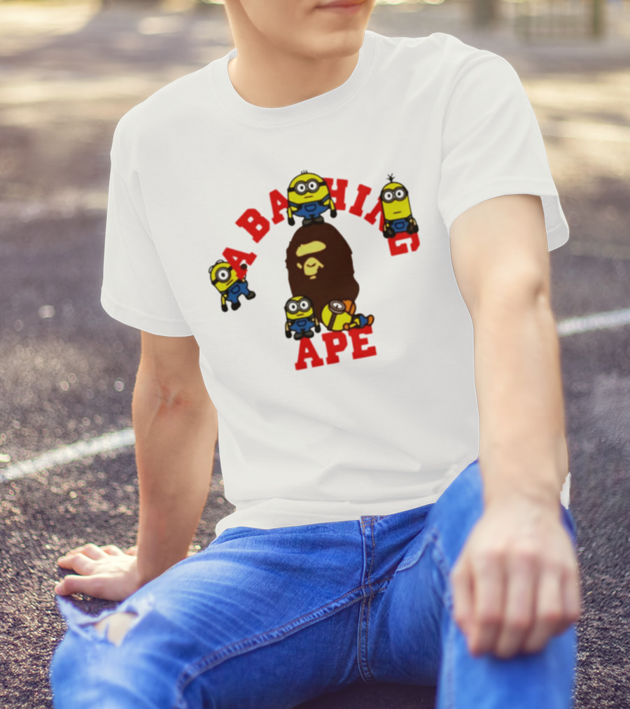 A Bathing Ape Minion Collaboration T-Shirt
