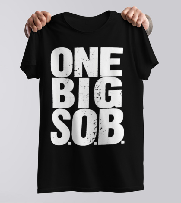 Braun Strowman One Big S.O.B T-Shirt