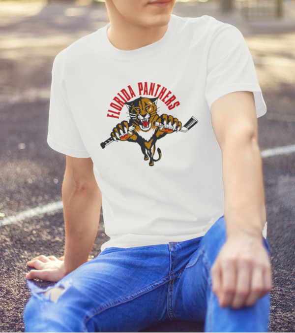 Florida Panthers Hockey Break The Stick Fierce T-Shirt