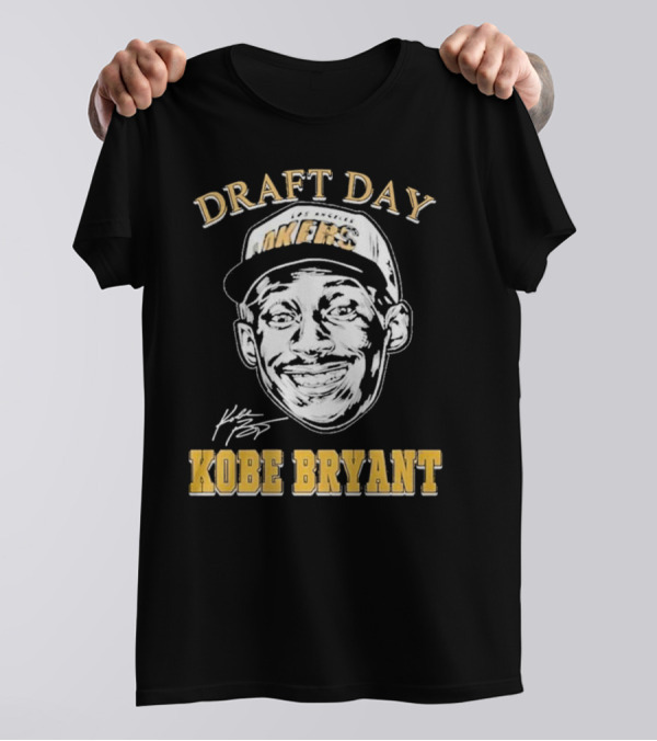 Kobe Bryant Draft Day Los Angeles Lakers T-Shirt