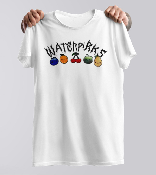Waterparks Fruit Band Metal Style Cute Icons T-Shirt