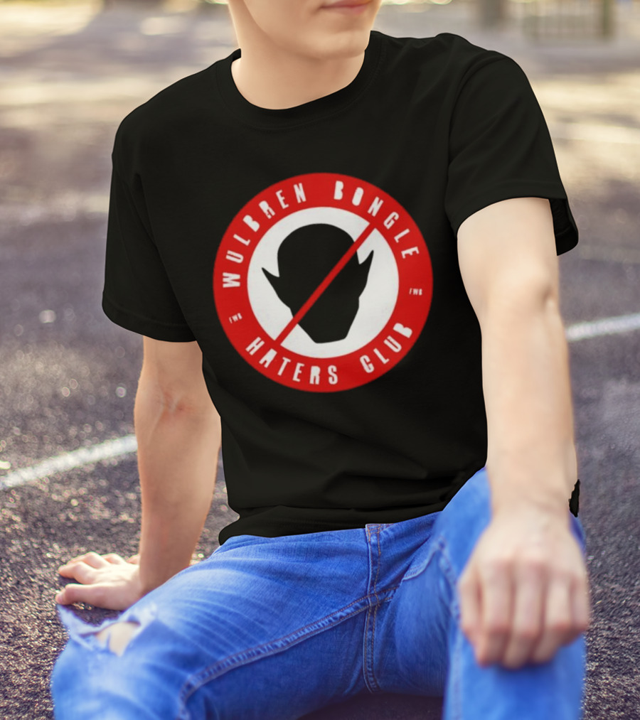Wulbren Bongle Haters Club Red Circle T-Shirt