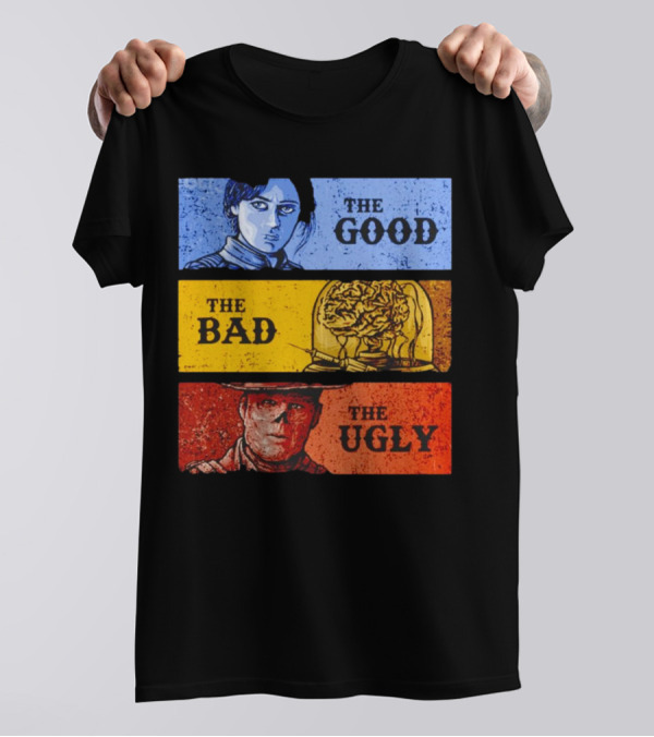 Fallout The Good The Bad The Ugly Character Carousel T-Shirt