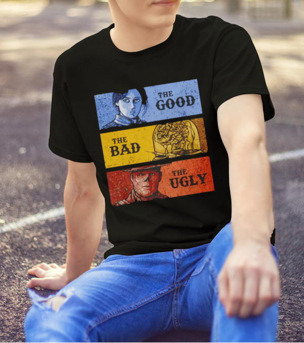 Fallout The Good The Bad The Ugly Character Carousel T-Shirt