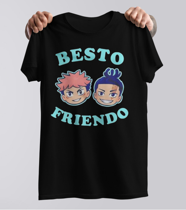 Besto Friendo Jujutsu Kaisen Yuji And Todo T-Shirt