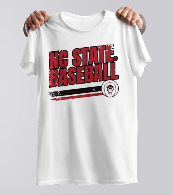 NC State Baseball Wolfpack Logo T-Shirt