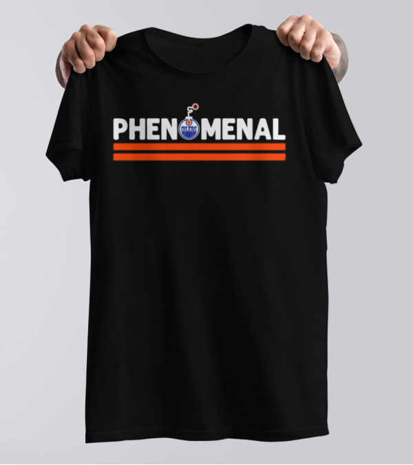 Phenomenal Edmonton Oilers NHL Hockey T-Shirt