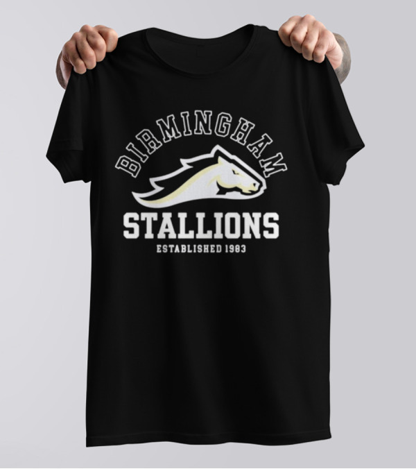 Birmingham Stallions Established 1983 T-Shirt