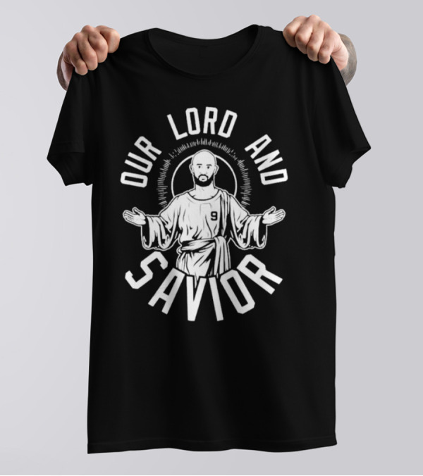 'Derrick White Our Lord And Savior Number 9 Iconic Design' T-Shirt