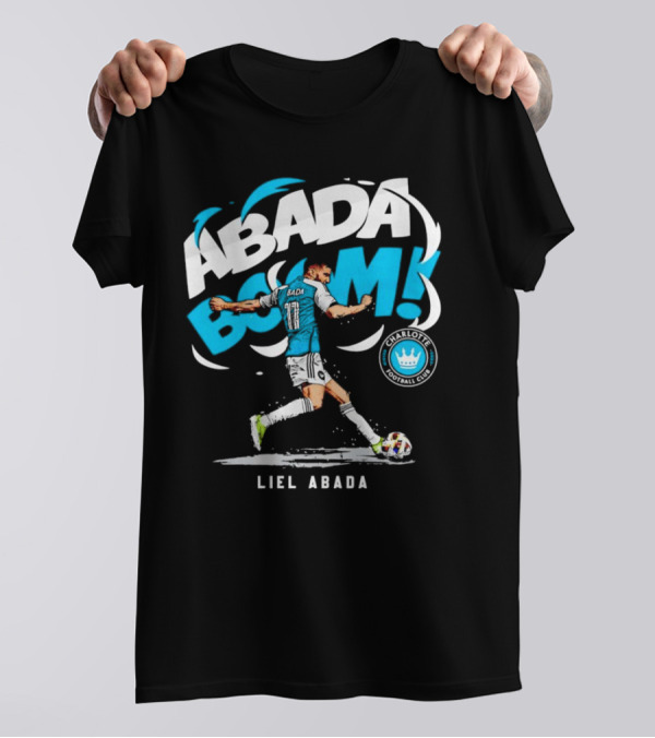 Liel Abada Charlotte Football Club Abada Boom Soccer Action T-Shirt