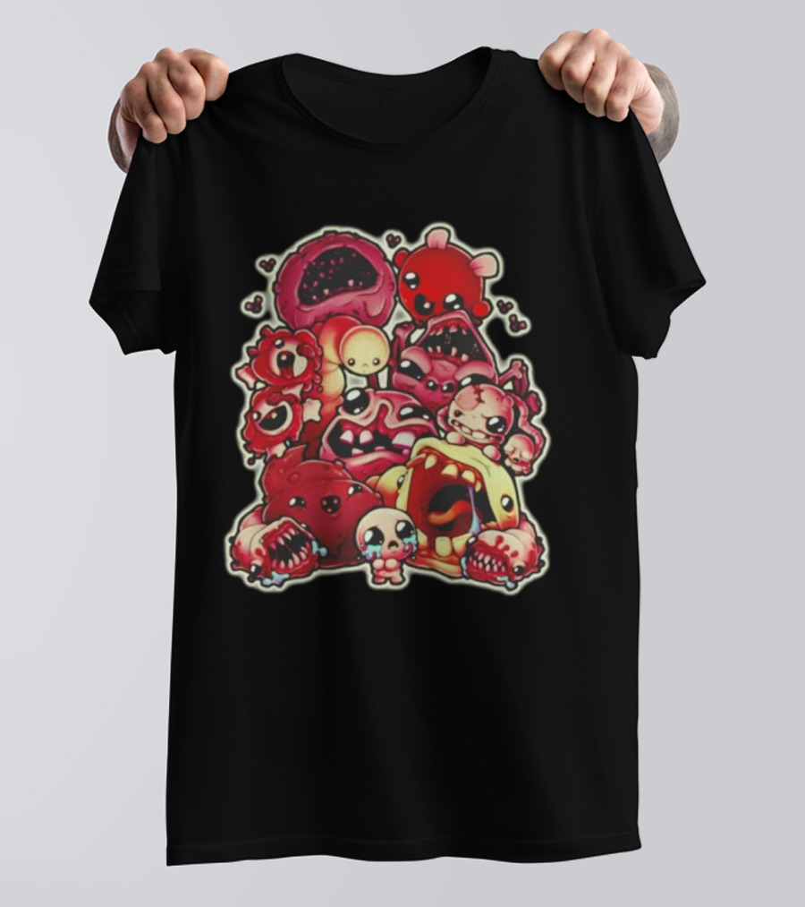 The Binding Of Isaac The Basement Monsters Collection T-Shirt