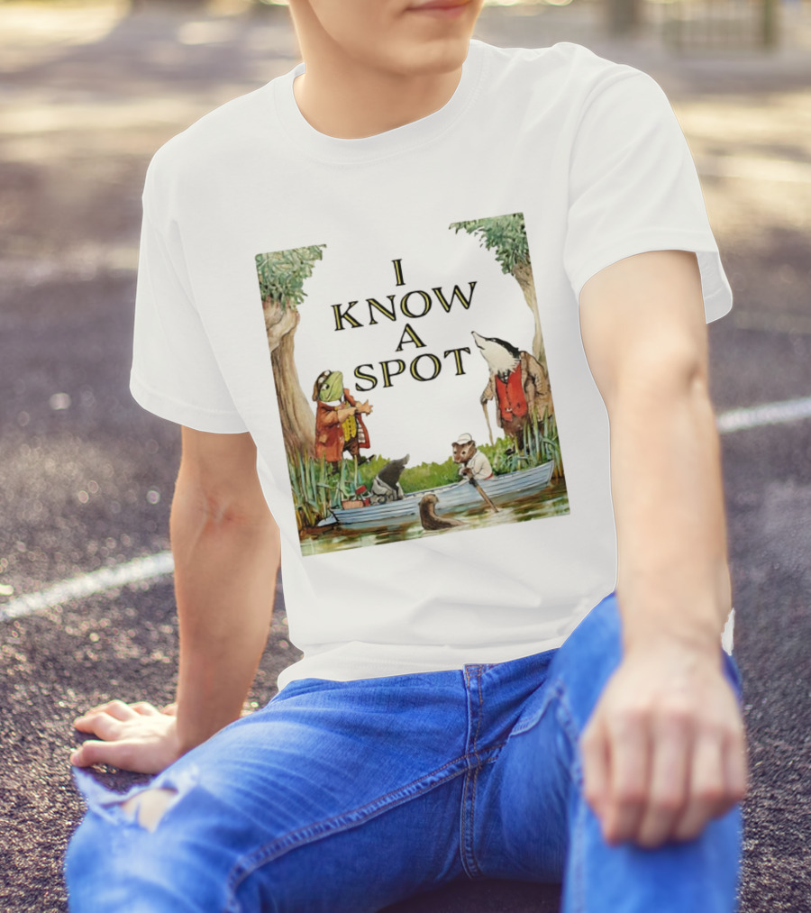 I Know A Spot Animals By The River With Friends T-Shirt