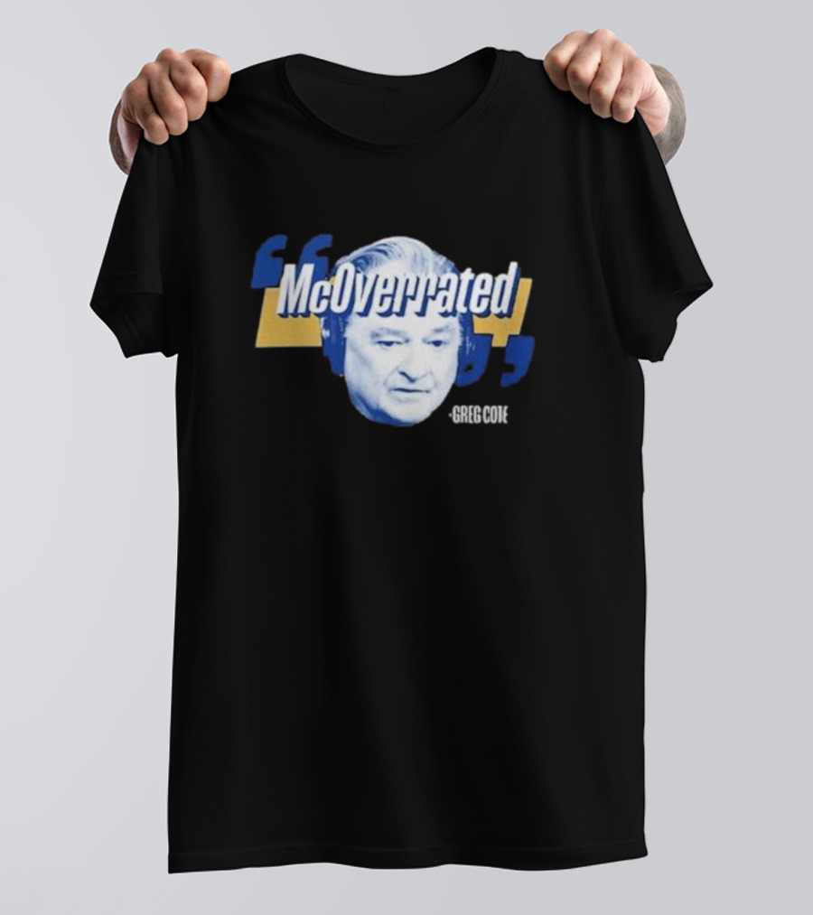 McOverrated Greg Cote Lebatard Face T-Shirt