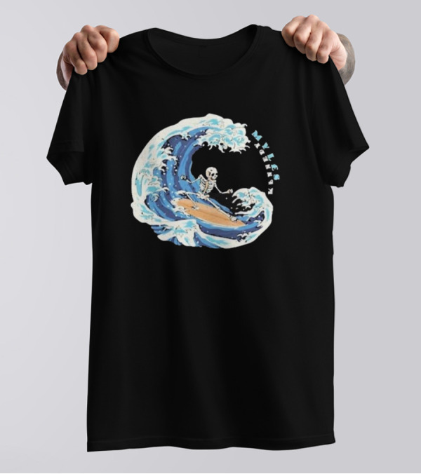 Myles Kennedy Skeleton Surf Wake T-Shirt