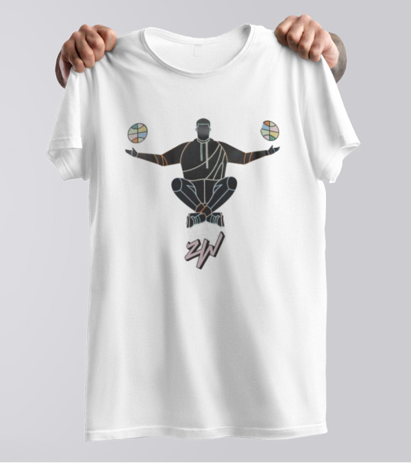 NEW Jordan Zion Meditation Basketball Icon ZW T-Shirt
