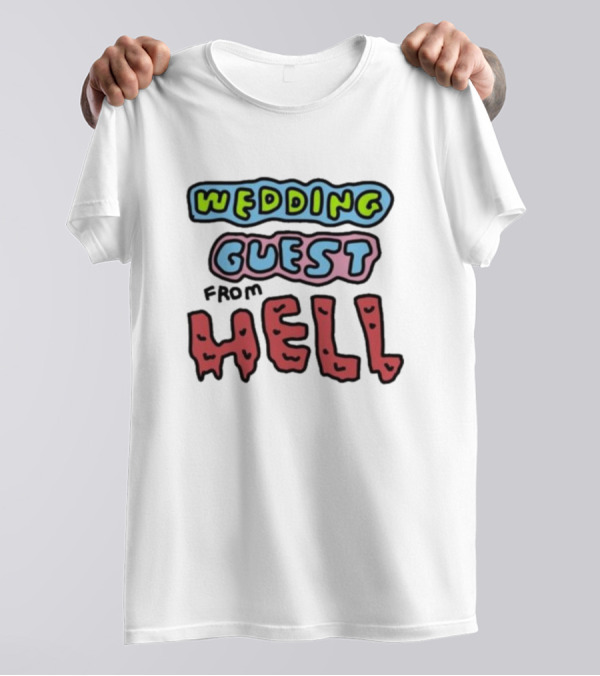 Wedding Guest From Hell Blocky T-Shirt