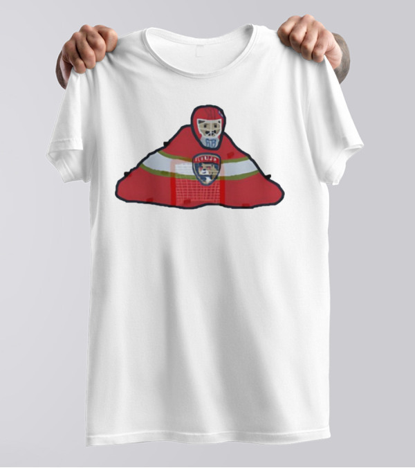 Florida Panthers Sergei Blob-Rovsky Hockey Goalie Net T-Shirt