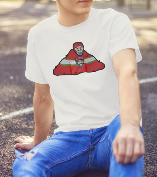 Florida Panthers Sergei Blob-Rovsky Hockey Goalie Net T-Shirt