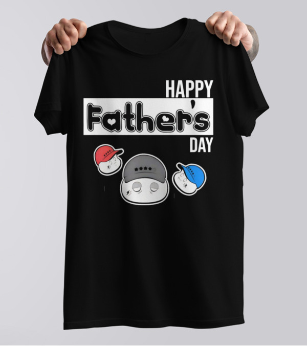 Happy Father’s Day Metokur Inspired Emoji Trio T-Shirt