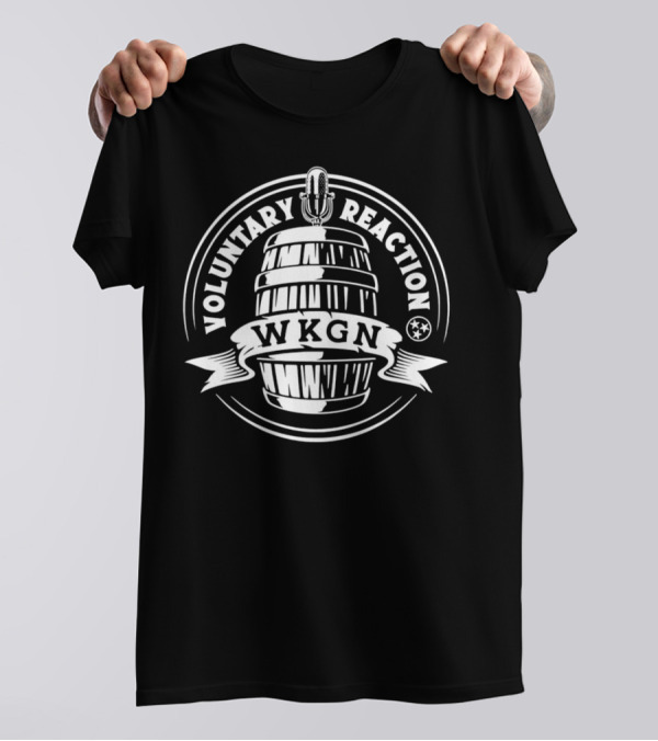 Voluntary Reaction WKGN Microphone Barrel T-Shirt