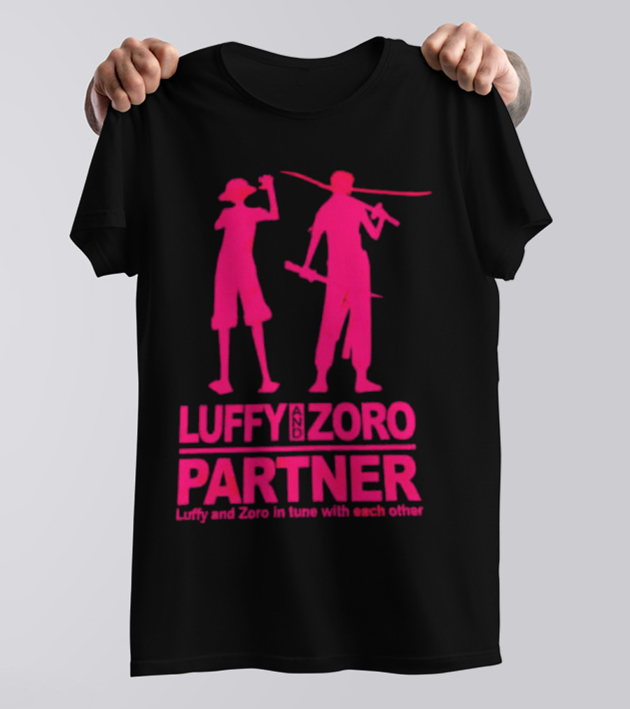 Luffy And Zoro Partner In Tune With Each Other T-Shirt