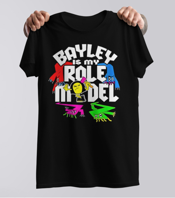 Bayley Is My Role Model Wacky Inflatable Tube Men T-Shirt