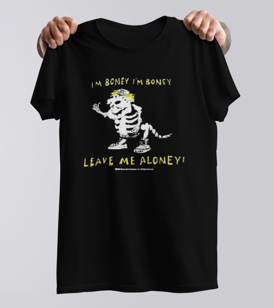 I'm Boney I'm Boney Leave Me Aloney Nickelodeon Productions Rugrats Character T-Shirt