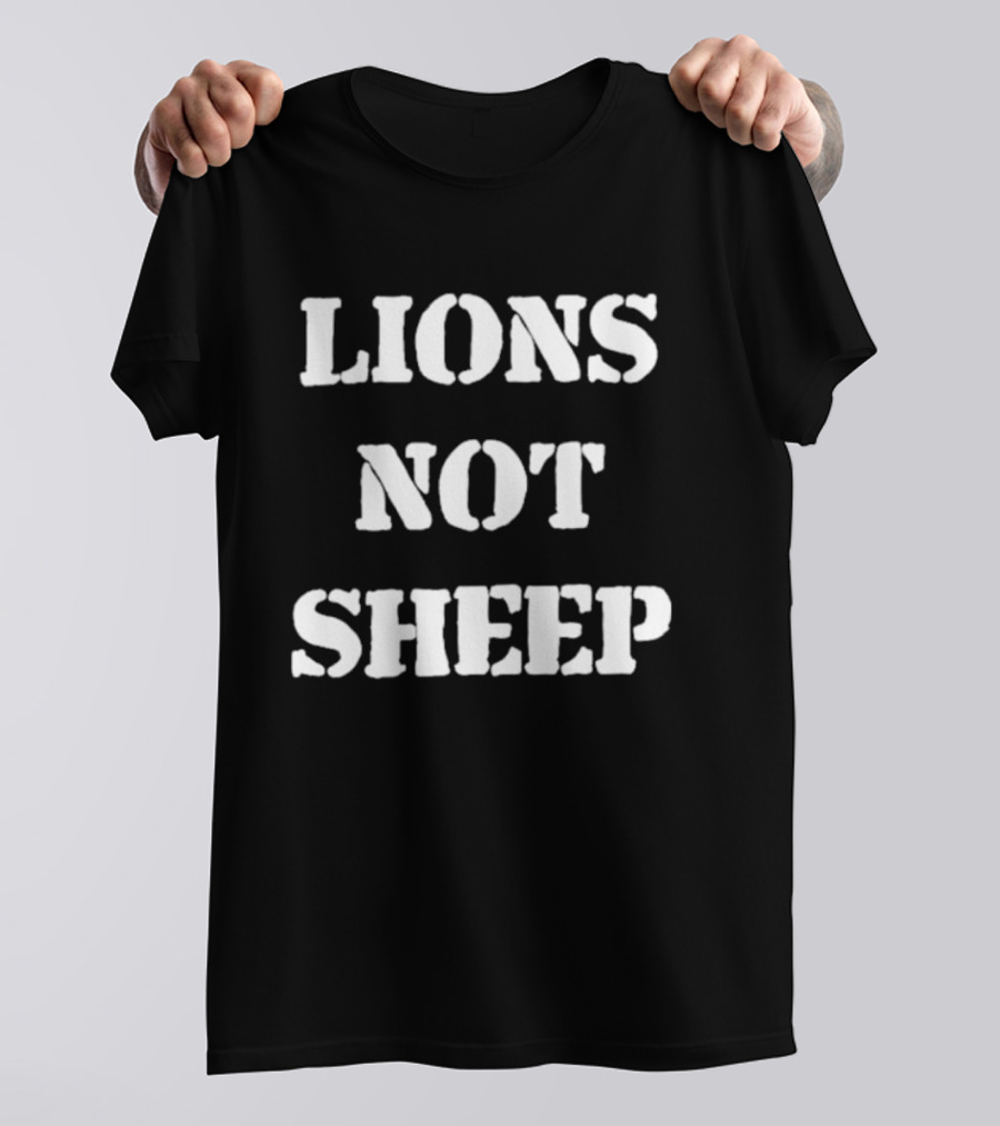 Julian Edelman Lions Not Sheep T-Shirt