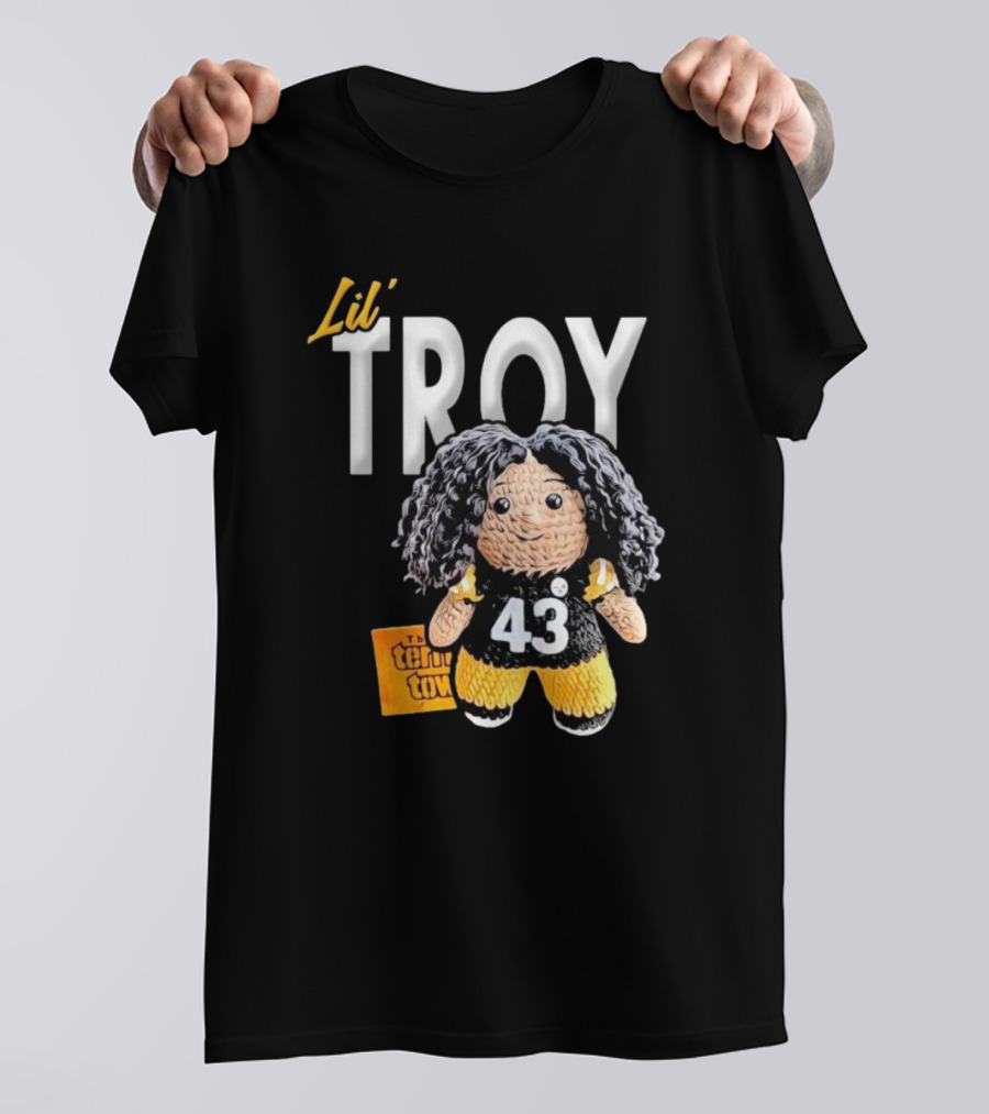 Lil’ Troy 43 Pittsburgh Steelers Terrible Towel T-Shirt