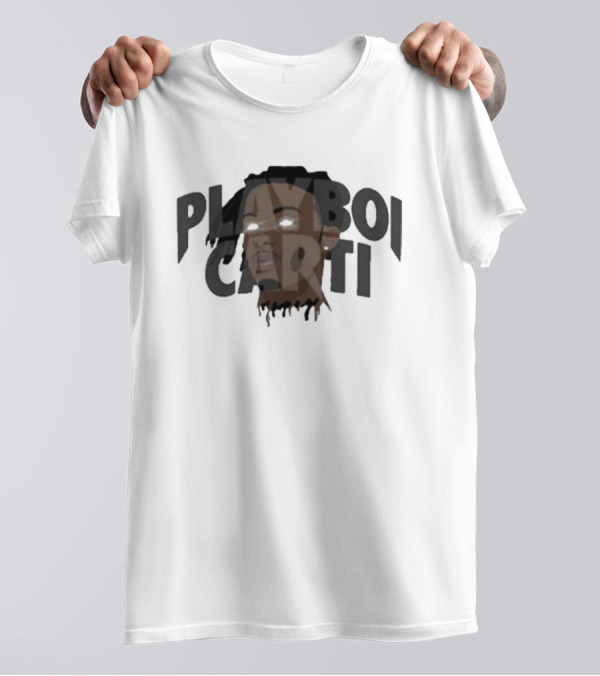 Playboi Carti Glow Eyes Portrait Dark T-Shirt