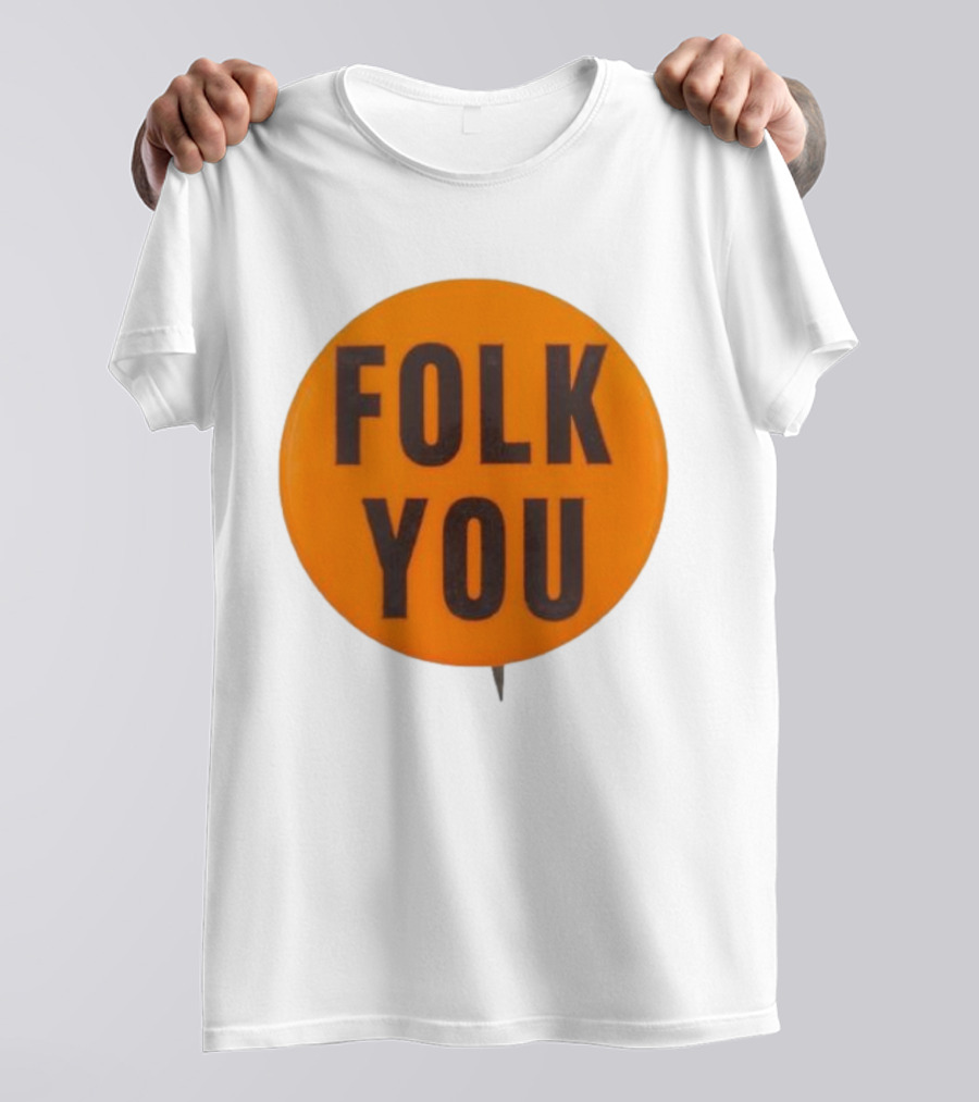 Weird Walk X Tsptr Folk You Badge T-Shirt