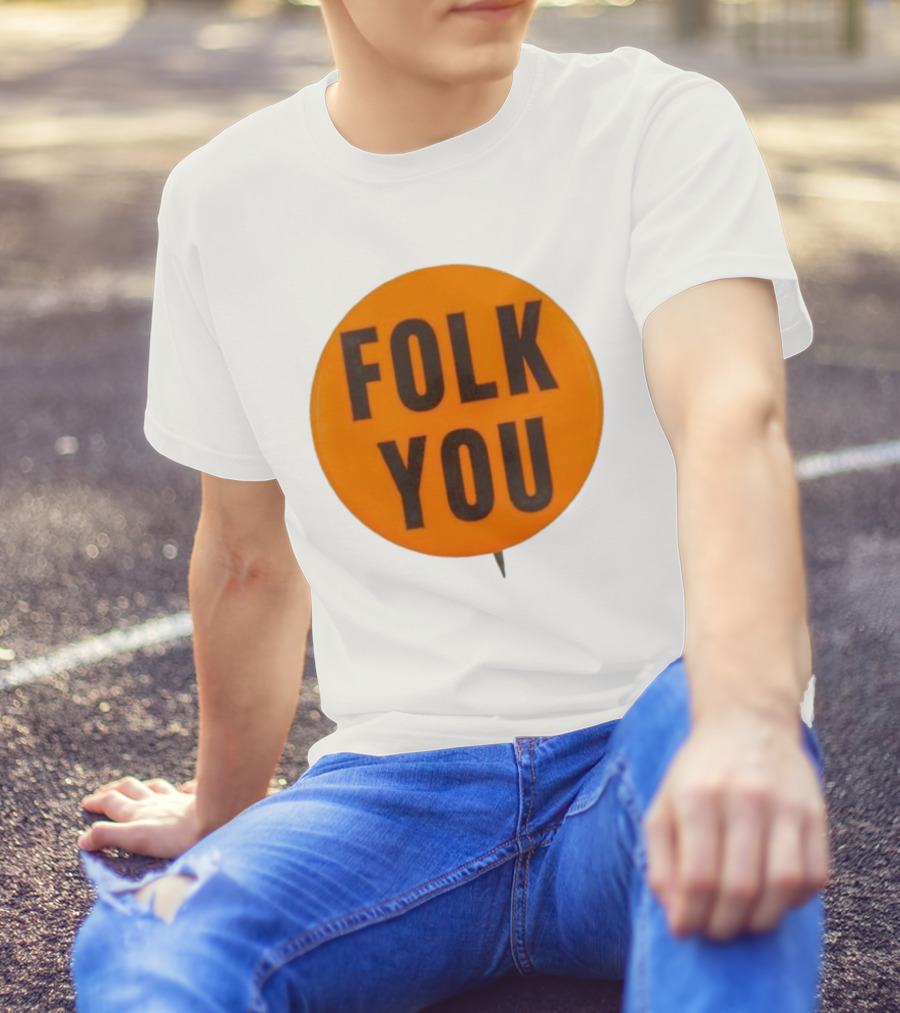 Weird Walk X Tsptr Folk You Badge T-Shirt