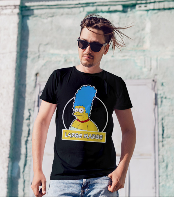 Large Marge Cartoon Character Design Justin Danger Nunley T-Shirt