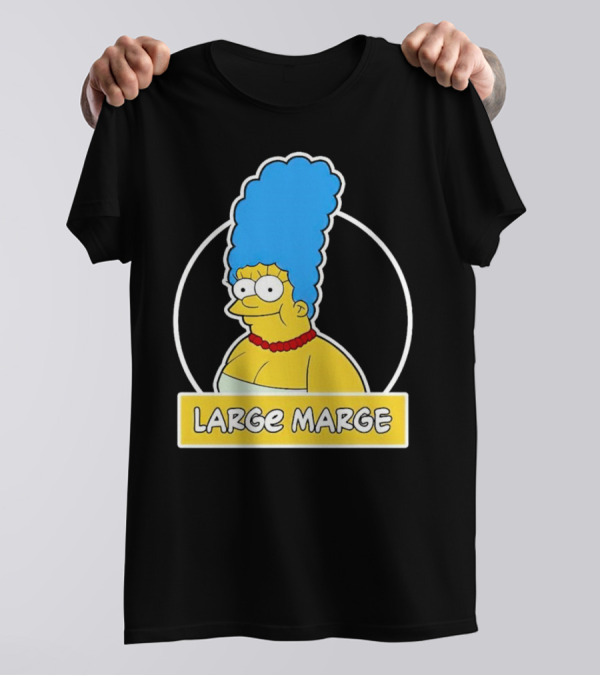 Large Marge Cartoon Character Design Justin Danger Nunley T-Shirt