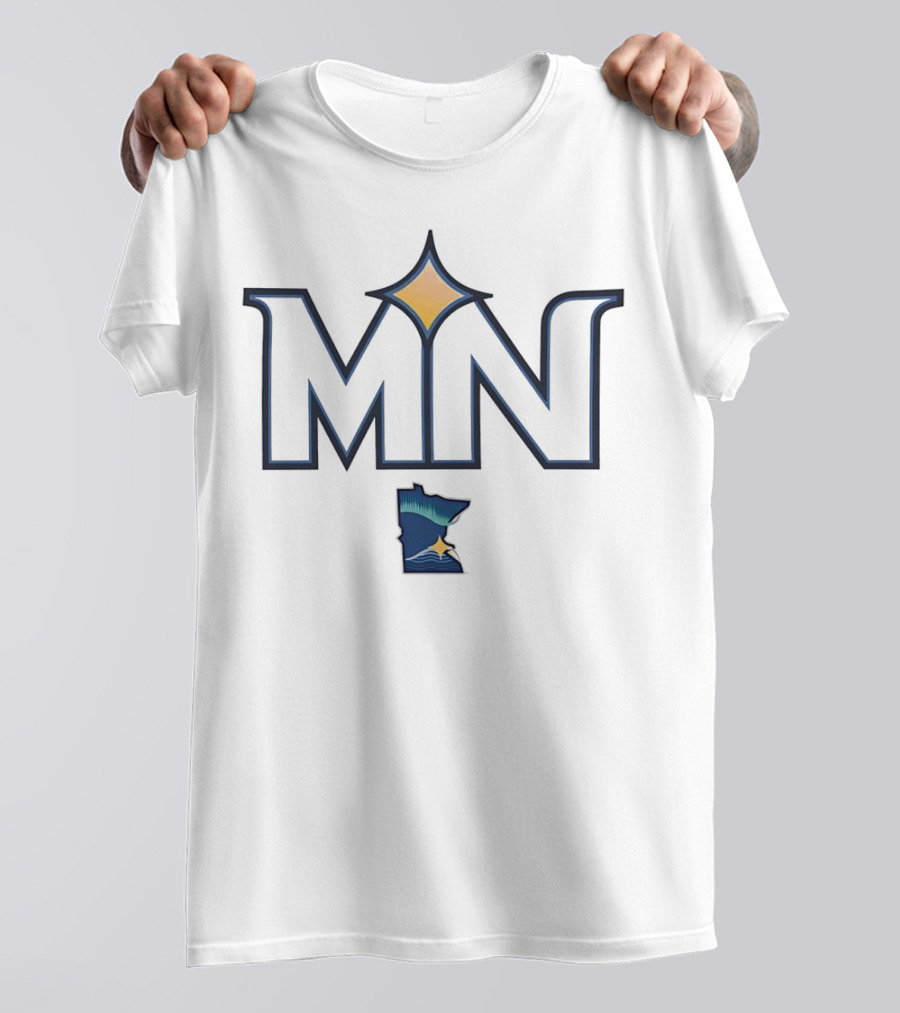 MN Minnesota Twins City Map T-Shirt