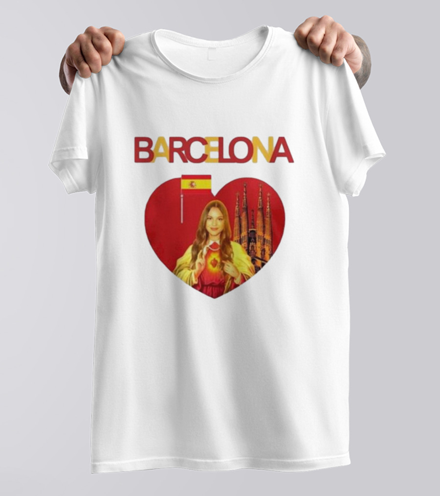 Barcelona Olivia Rodrigo Jesus Spain Iconic T-Shirt