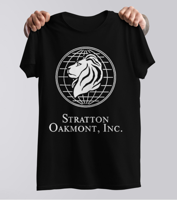 Stratton Oakmont Inc Lion Globe T-Shirt