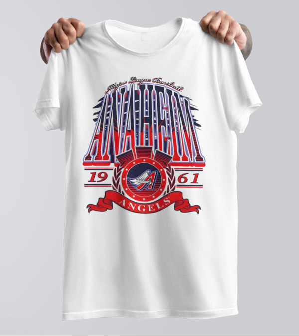 Major League Baseball Anaheim Angels 1961 T-Shirt