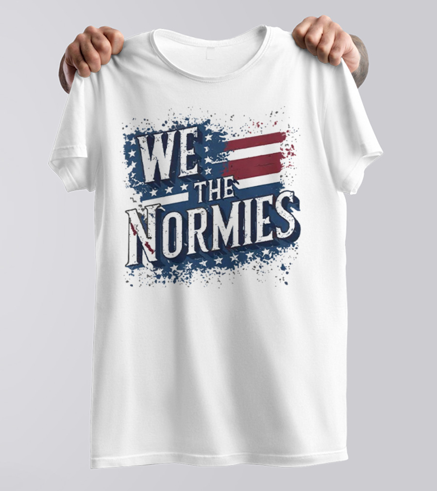 We The Normies American Flag T-Shirt