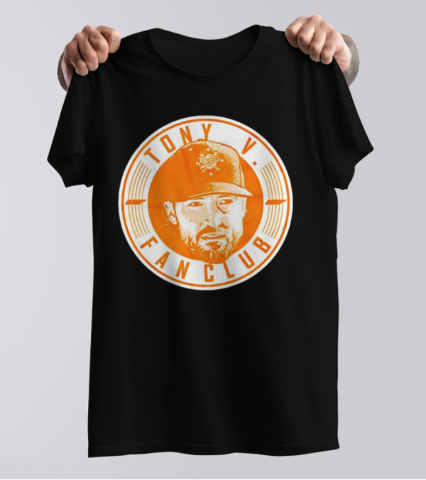Tony V. Fan Club Baseball Hat T-Shirt