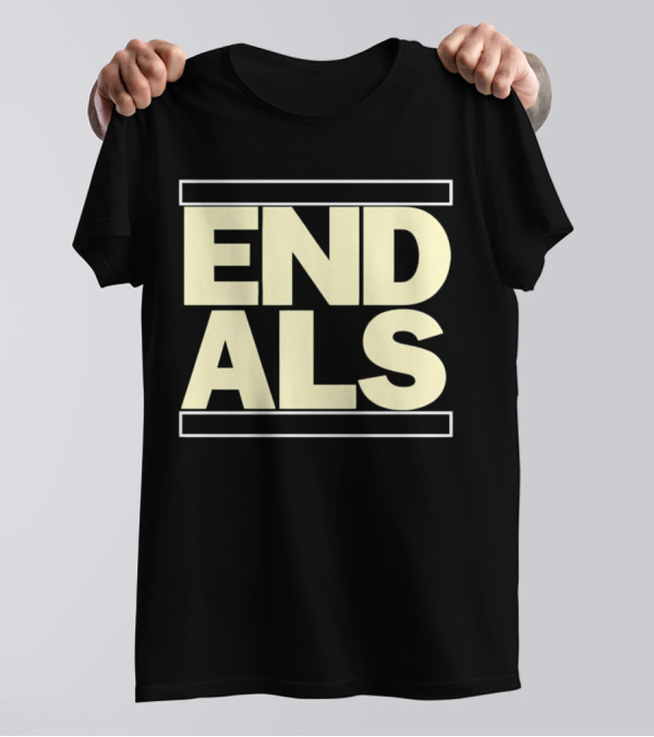 END ALS Torey Lovullo Wearing Awareness Campaign T-Shirt