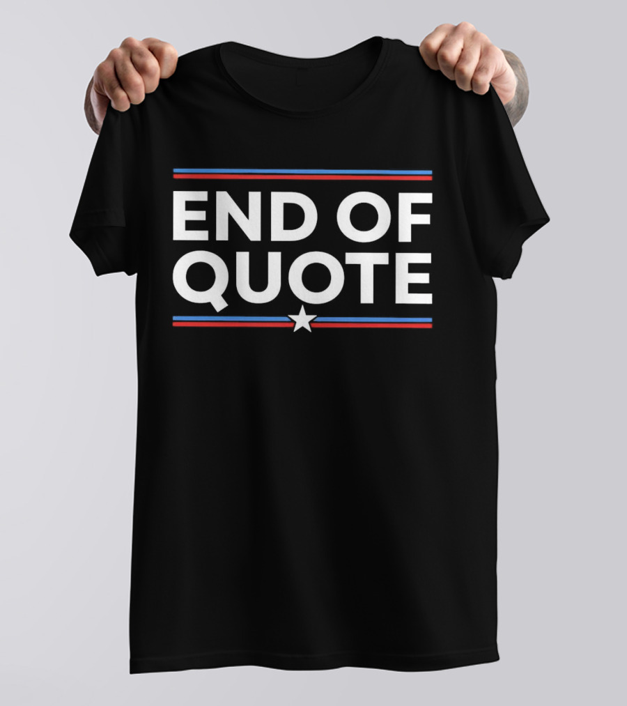 END OF QUOTE Patriotic Star And Stripes T-Shirt