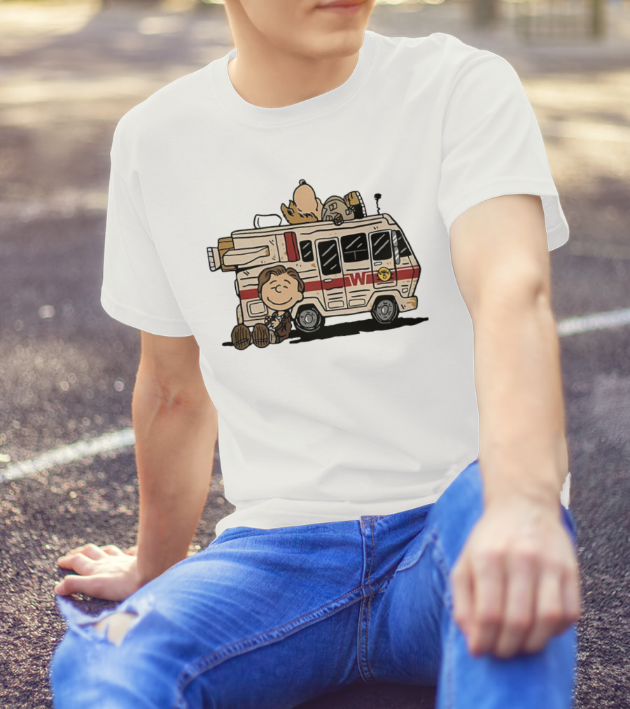 Spaceballs Lone Starr Barf And Eagle 5 In Peanuts T-Shirt