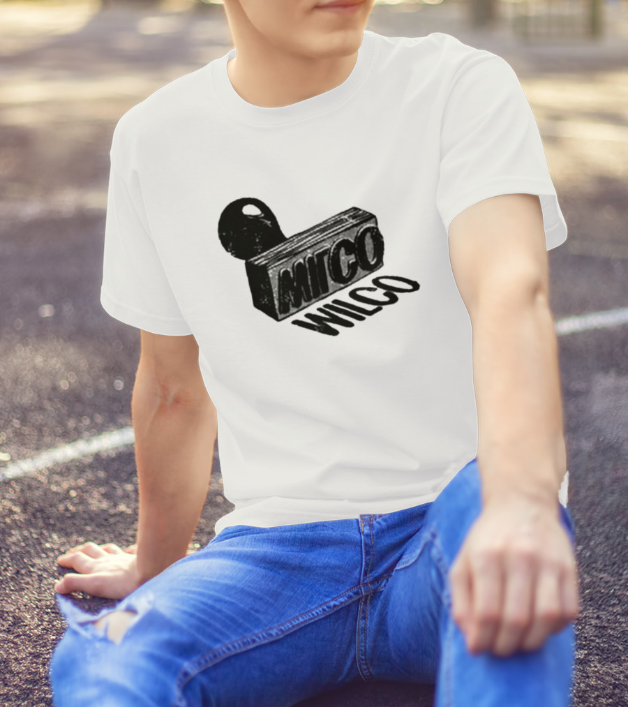 Wilco Band Logo Stamp Block T-Shirt