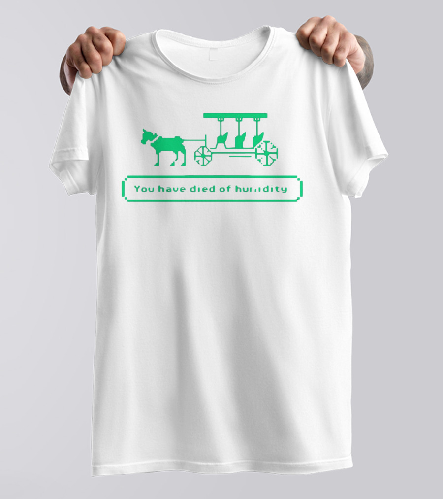 Louisiana Trail You Have Died Of Humidity Retro Wagon Image T-Shirt
