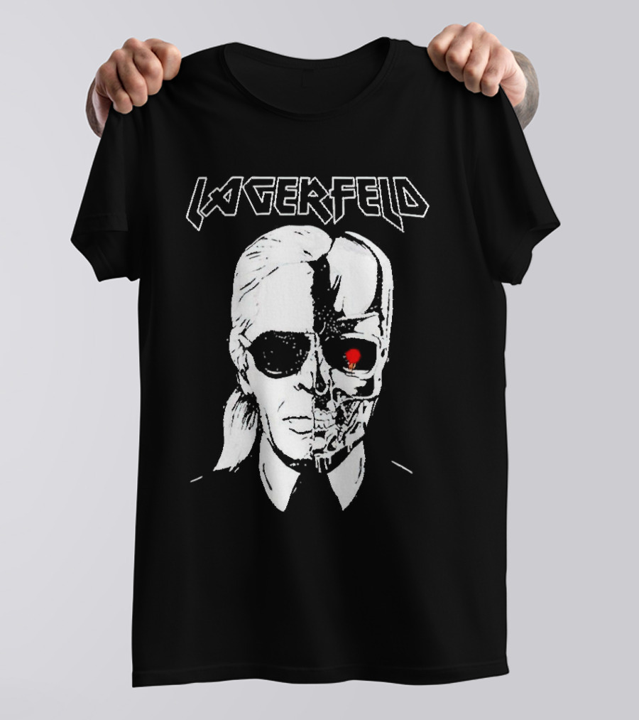 Lagerfeld Stylestalker Cybernetic Visionary Fashion T-Shirt
