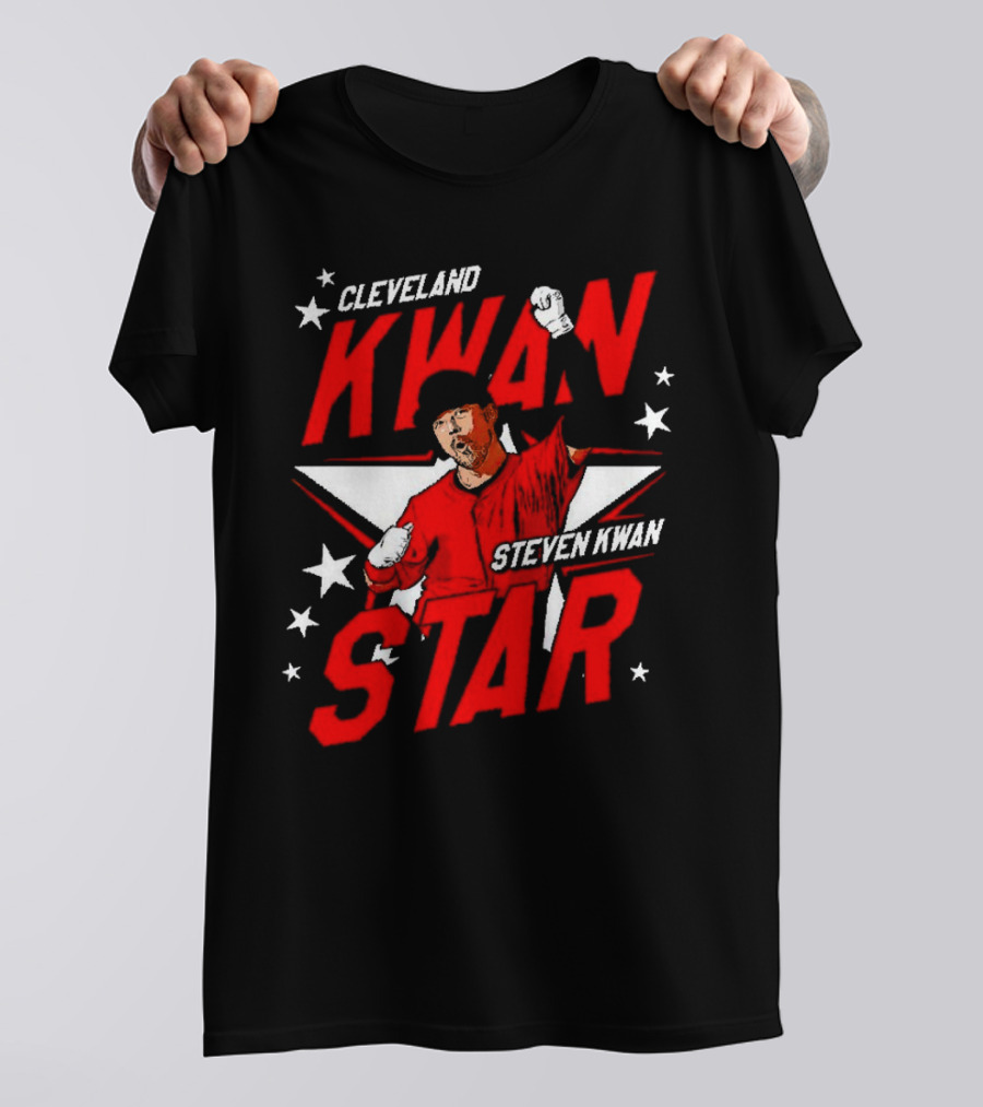 Cleveland Kwan Steven Kwan Star T-Shirt