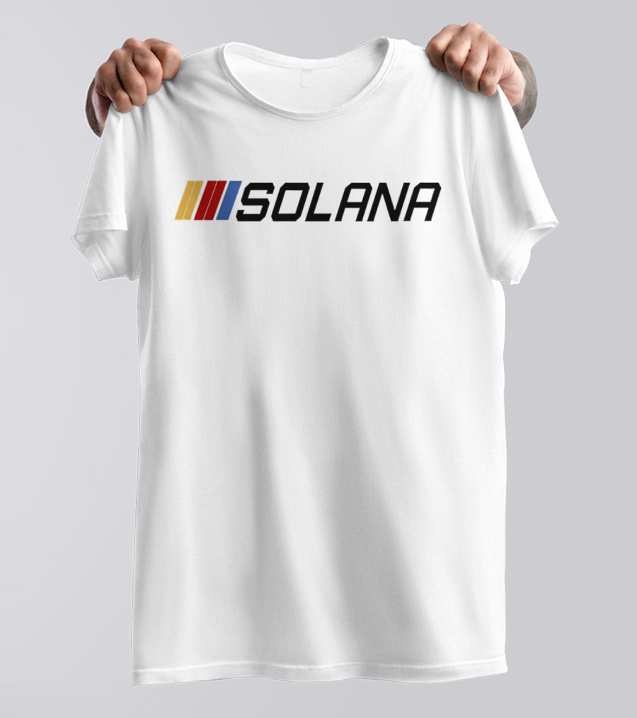 SOLANA Racing Stripes Iconic T-Shirt