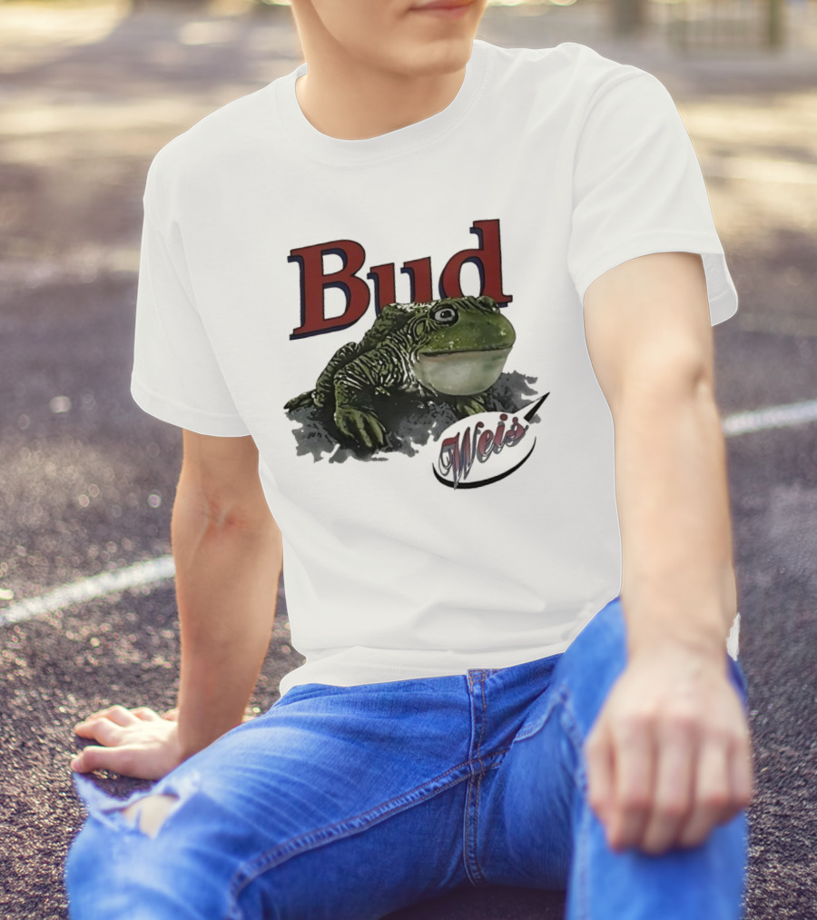 Budweiser Bud Weis Frog T-Shirt